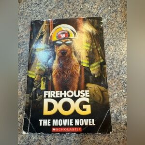 Scholastic Firehouse Dog Movie Novel - Black, Yellow, Red